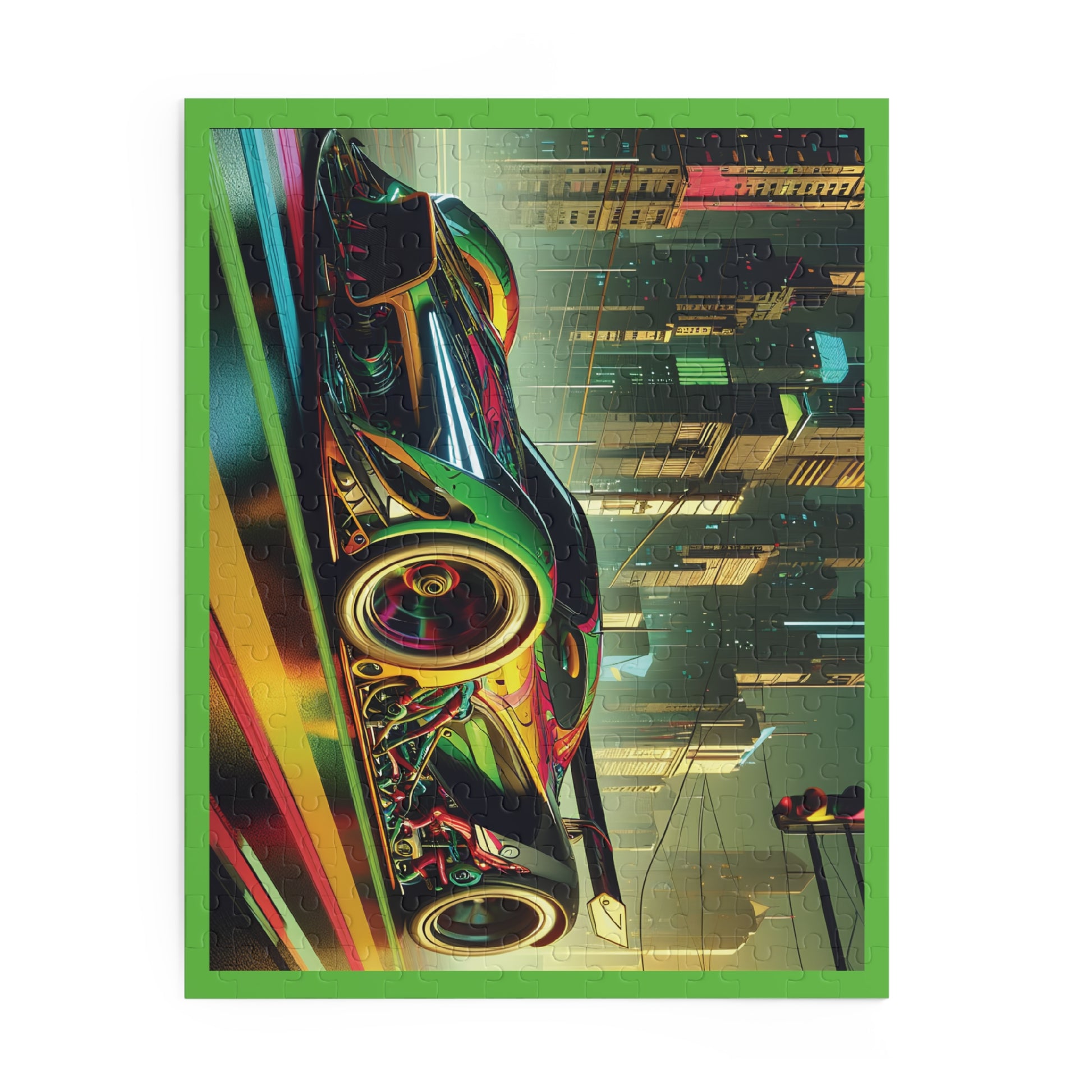 Coleçâo: Aventura Futurista - Neon  Wheels: Quebra-Cabeça ( 120, 252  Peças )