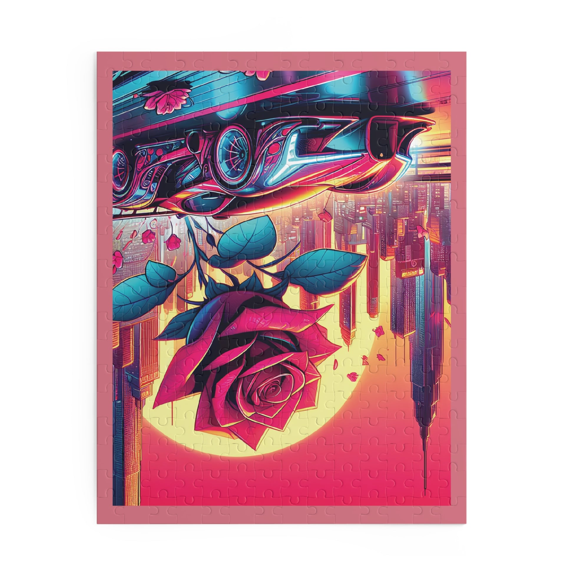 Coleçâo: Aventura Futurista - Neon  Wheels: Quebra-Cabeça ( 120, 252  Peças )
