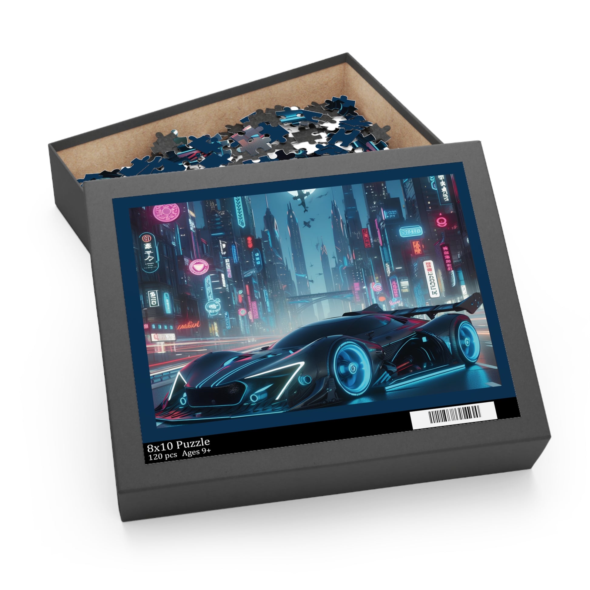 Coleçâo: Aventura Futurista - Neon  Wheels: Quebra-Cabeça ( 120, 252  Peças )