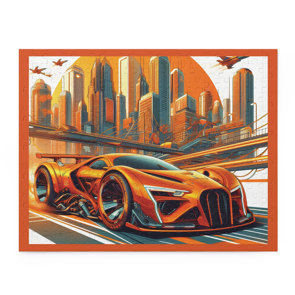 Coleçâo: Aventura Futurista - Neon  Wheels: Quebra-Cabeça ( 120, 252  Peças )