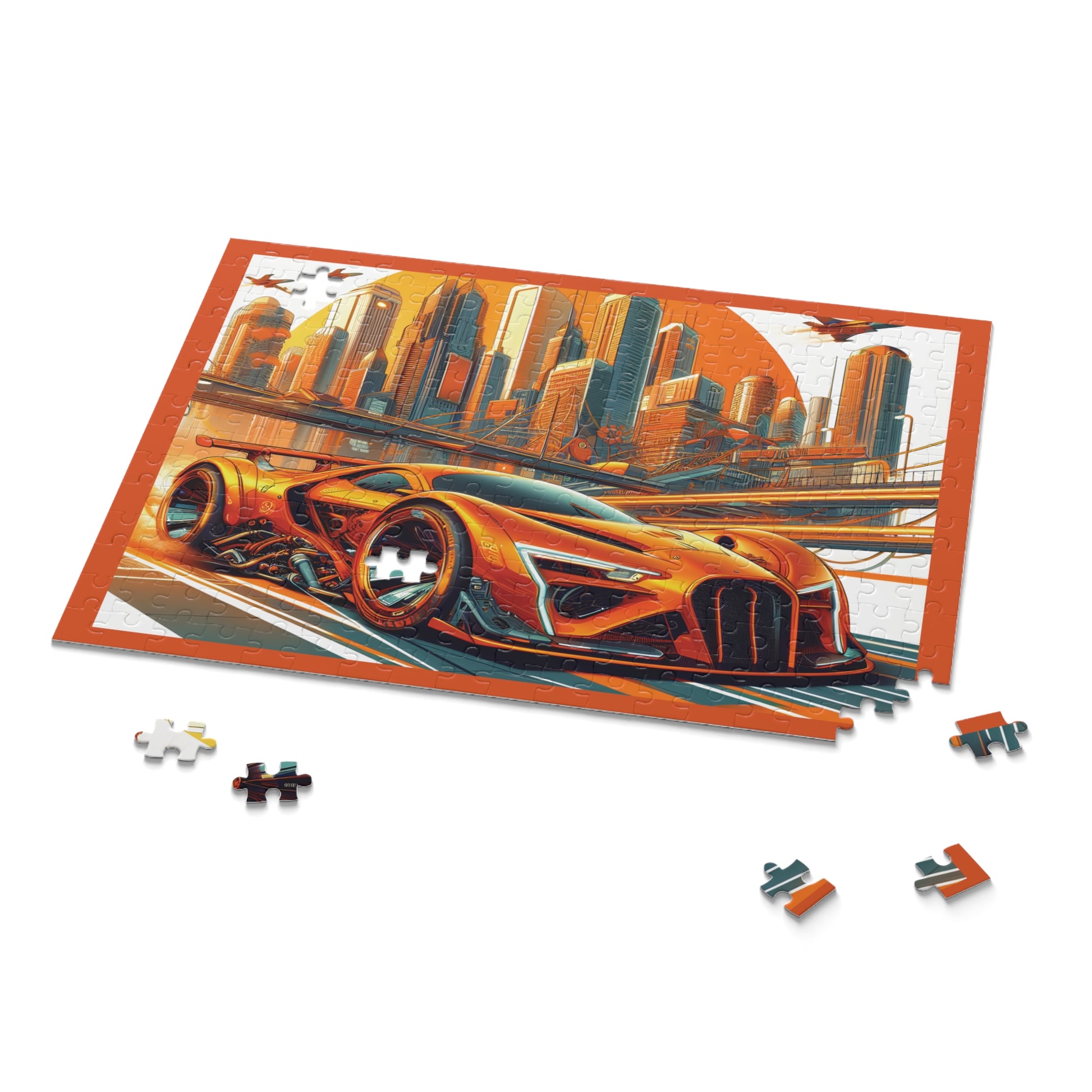 Coleçâo: Aventura Futurista - Neon  Wheels: Quebra-Cabeça ( 120, 252  Peças )