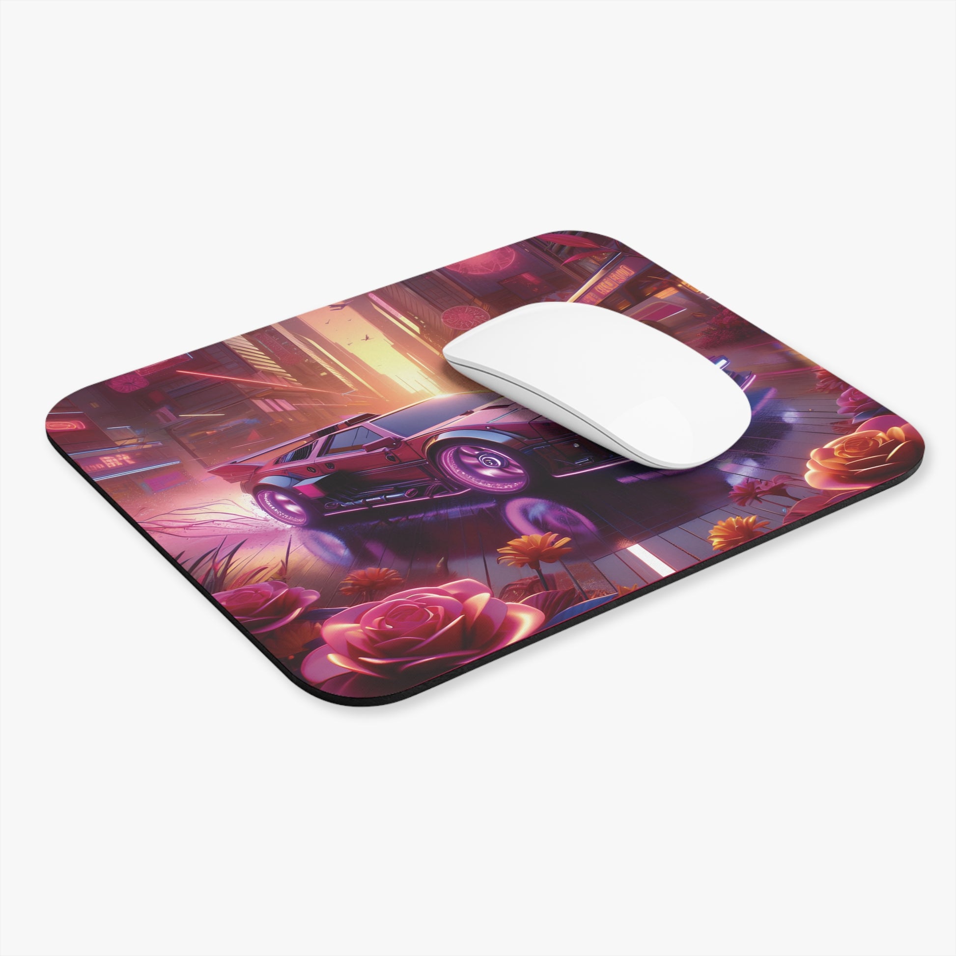 Coleção - Neon Racer Mouse Pad Gaming, Accessory  Office Decor