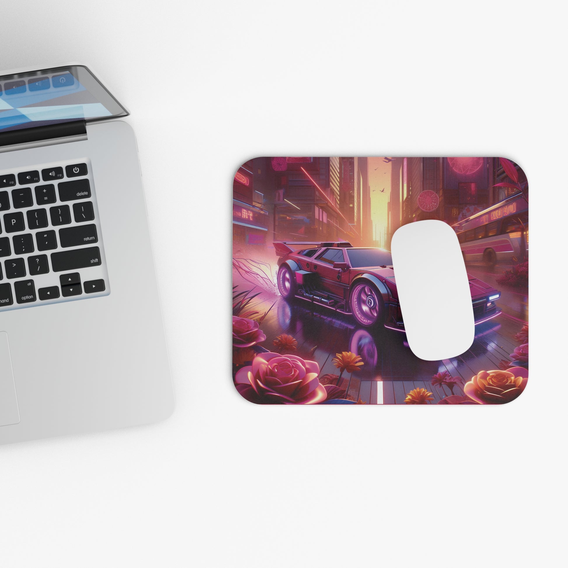 Coleção - Neon Racer Mouse Pad Gaming, Accessory  Office Decor