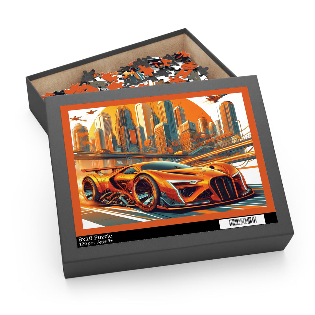Coleçâo: Aventura Futurista - Neon  Wheels: Quebra-Cabeça ( 120, 252  Peças )