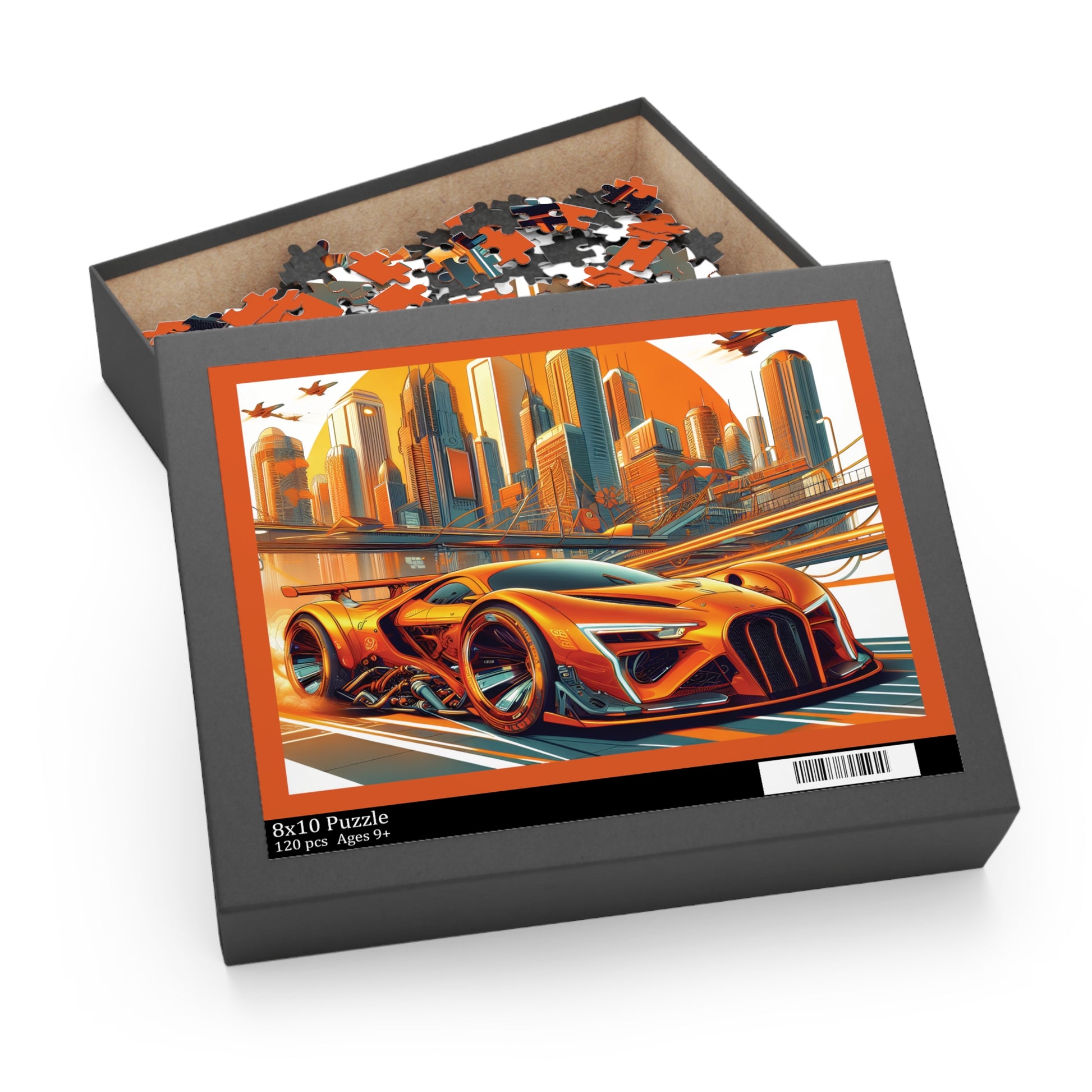 Coleçâo: Aventura Futurista - Neon  Wheels: Quebra-Cabeça ( 120, 252  Peças )