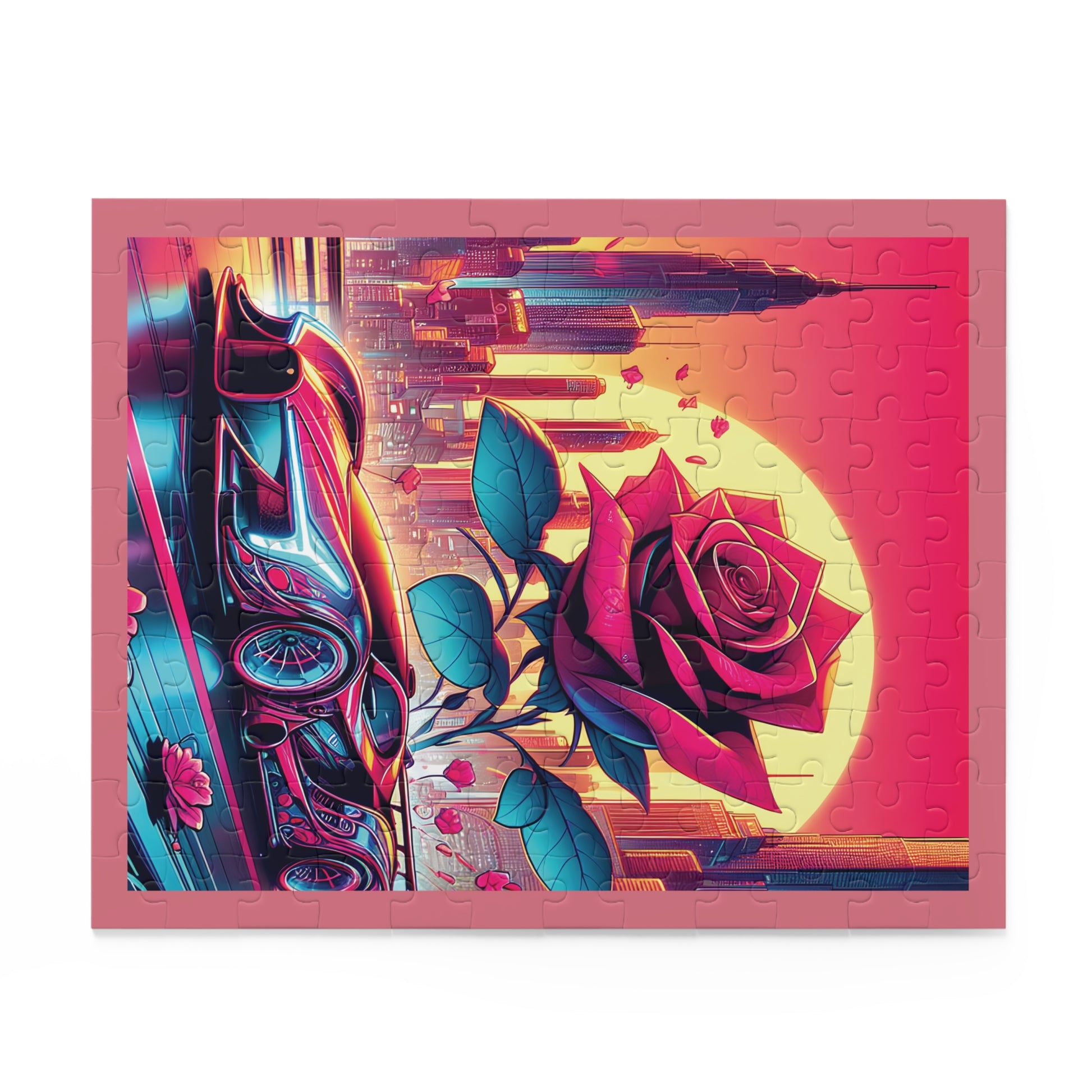 Coleçâo: Aventura Futurista - Neon  Wheels: Quebra-Cabeça ( 120, 252  Peças )