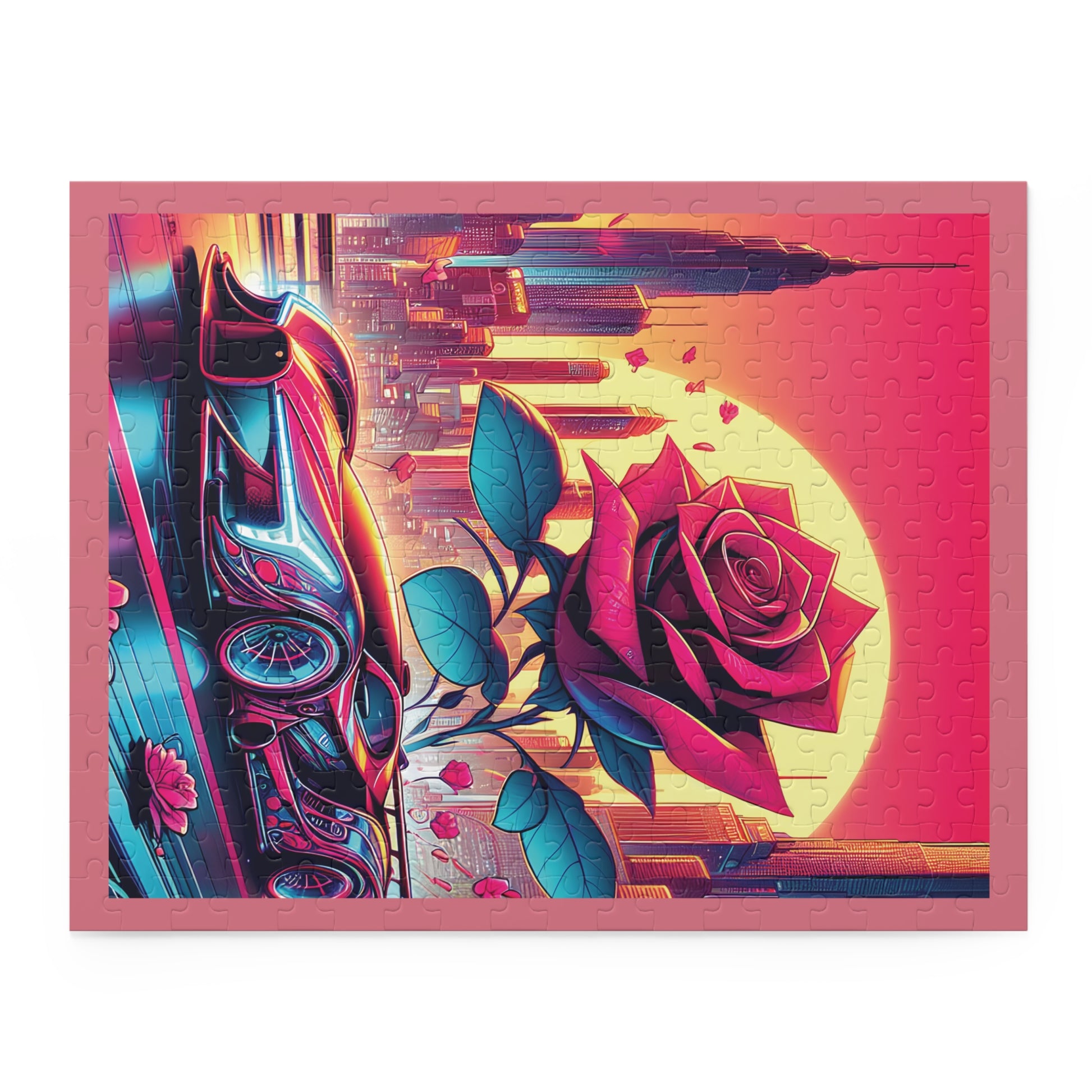 Coleçâo: Aventura Futurista - Neon  Wheels: Quebra-Cabeça ( 120, 252  Peças )