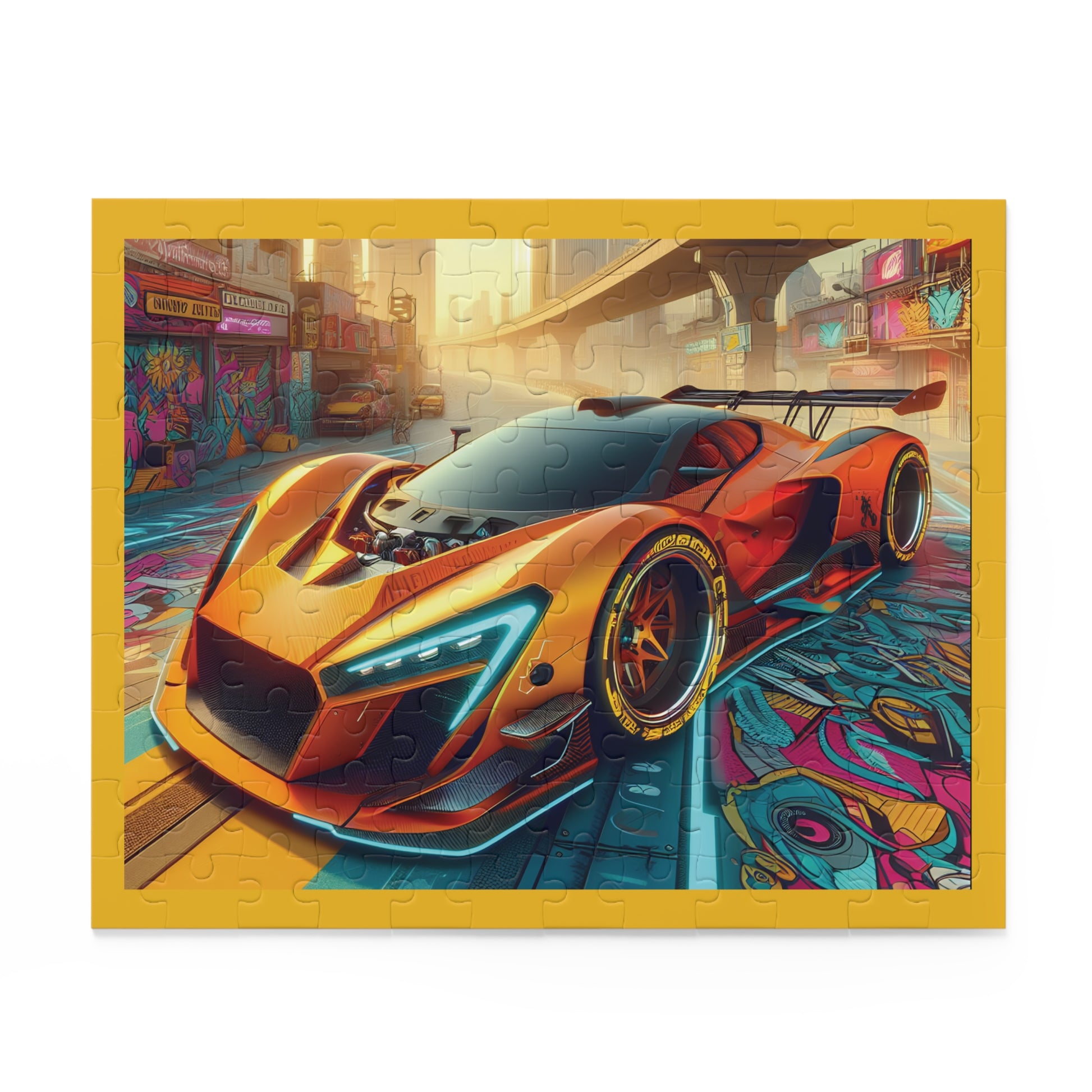 Coleçâo: Aventura Futurista - Neon  Wheels: Quebra-Cabeça ( 120, 252  Peças )