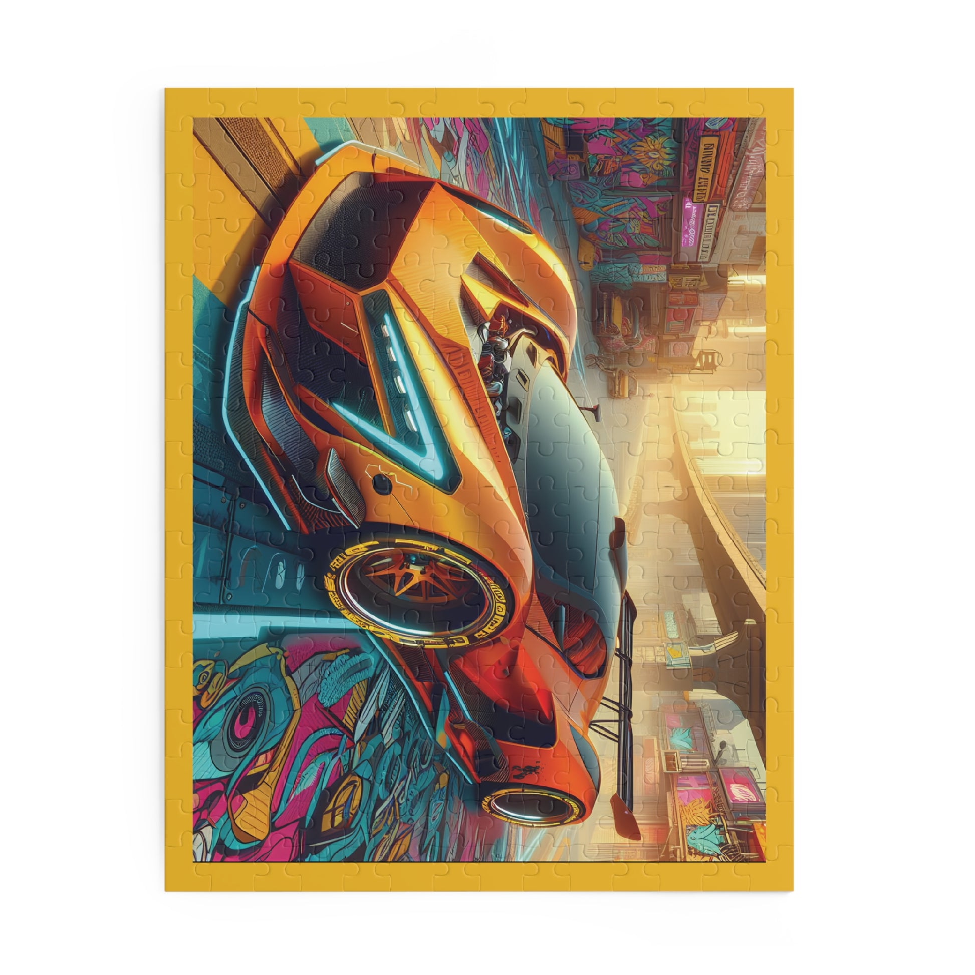 Coleçâo: Aventura Futurista - Neon  Wheels: Quebra-Cabeça ( 120, 252  Peças )
