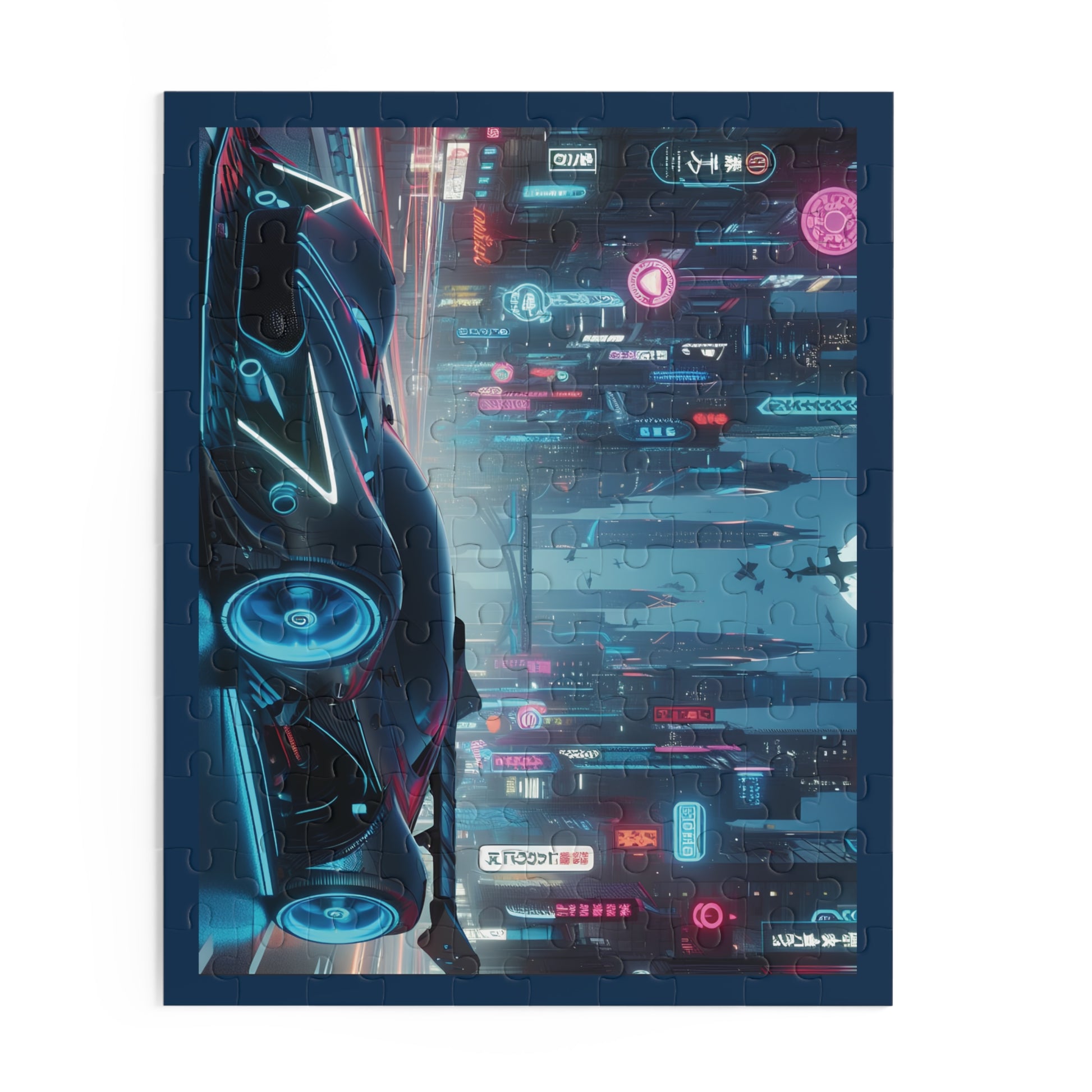 Coleçâo: Aventura Futurista - Neon  Wheels: Quebra-Cabeça ( 120, 252  Peças )