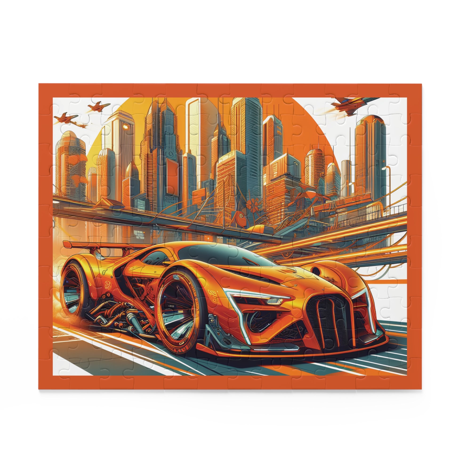 Coleçâo: Aventura Futurista - Neon  Wheels: Quebra-Cabeça ( 120, 252  Peças )