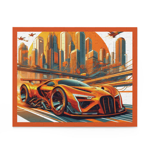 Coleçâo: Aventura Futurista - Neon  Wheels: Quebra-Cabeça ( 120, 252  Peças )