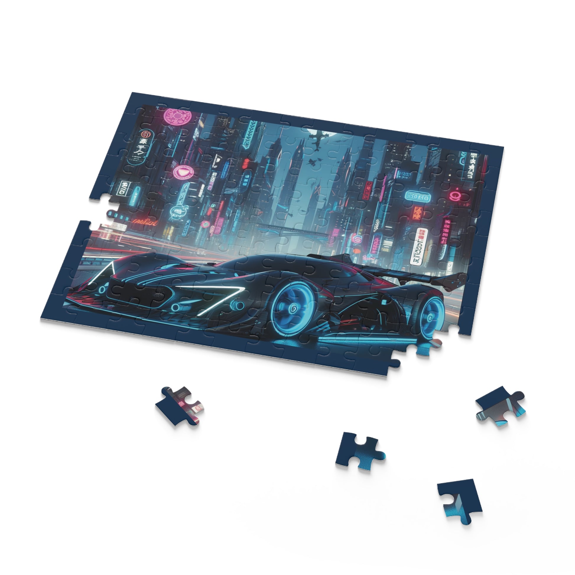 Coleçâo: Aventura Futurista - Neon  Wheels: Quebra-Cabeça ( 120, 252  Peças )