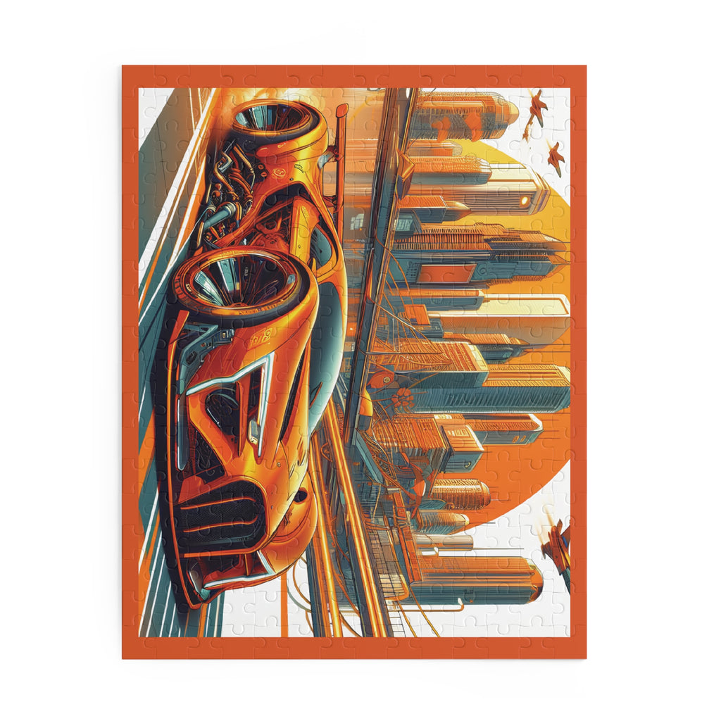 Coleçâo: Aventura Futurista - Neon  Wheels: Quebra-Cabeça ( 120, 252  Peças )