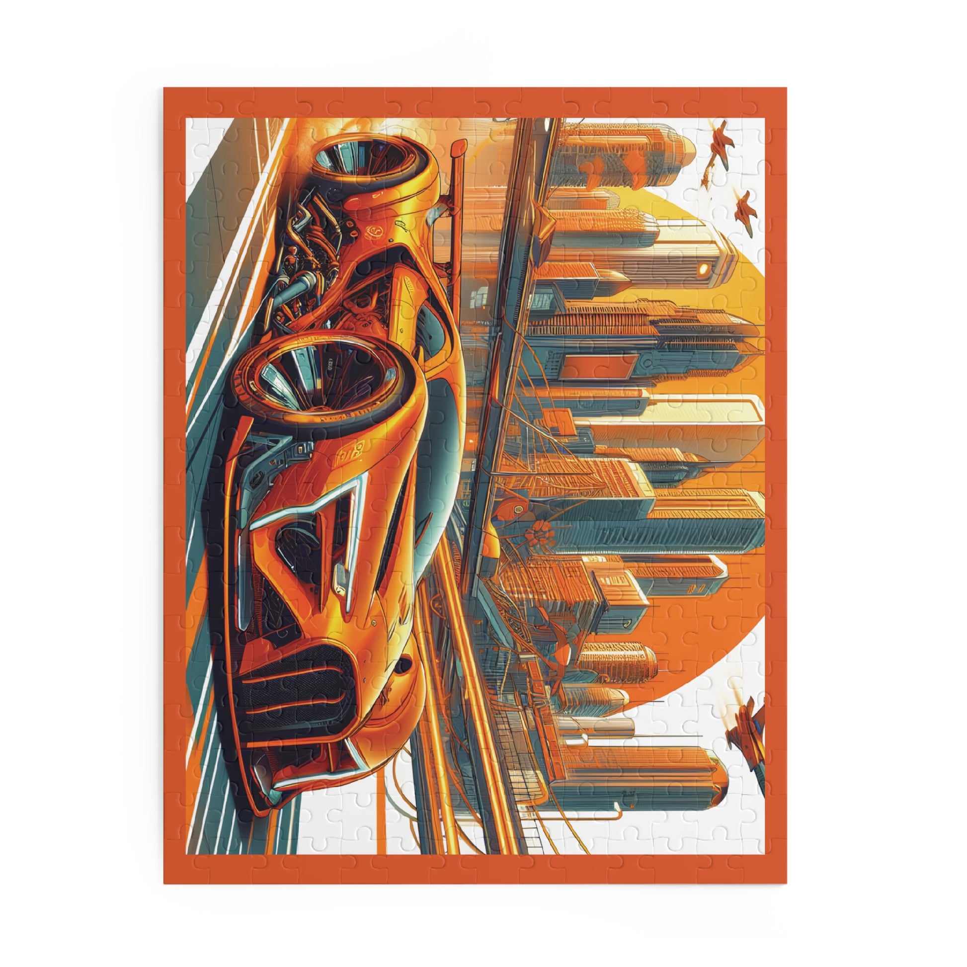 Coleçâo: Aventura Futurista - Neon  Wheels: Quebra-Cabeça ( 120, 252  Peças )