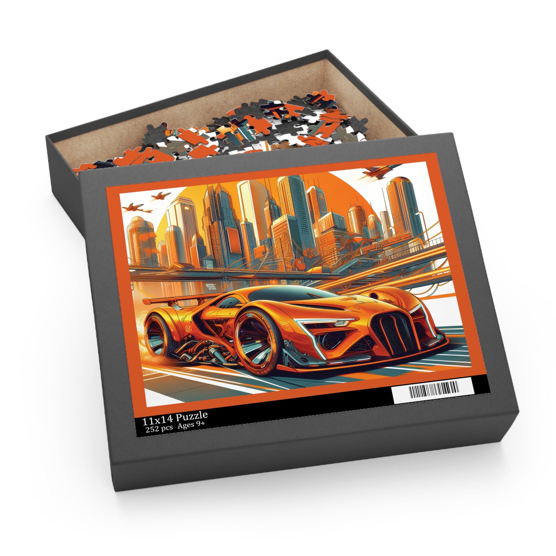 Coleçâo: Aventura Futurista - Neon  Wheels: Quebra-Cabeça ( 120, 252  Peças )